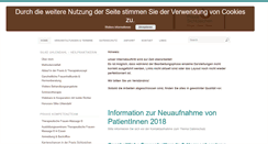 Desktop Screenshot of praxis-sichtzeichen.de